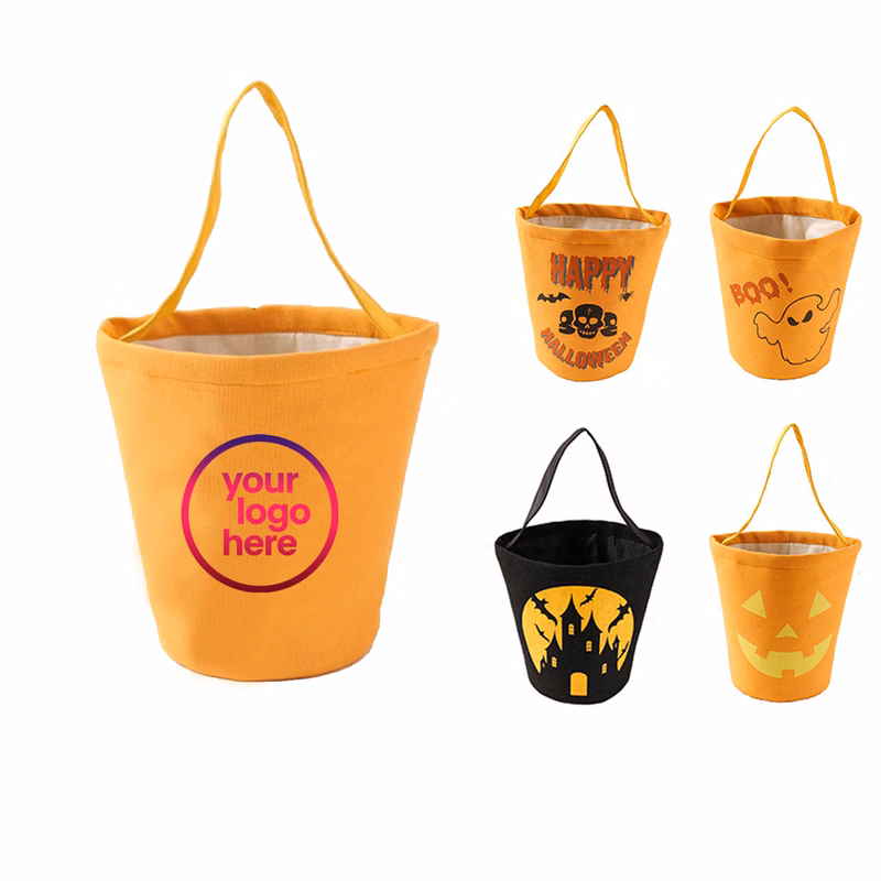 MOQ:50pcs Personalized Halloween Treat Bag