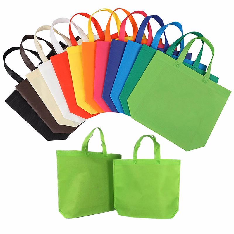 MOQ 50pcs Gift Giveaways Non Woven Fabric Handles Tote Bag