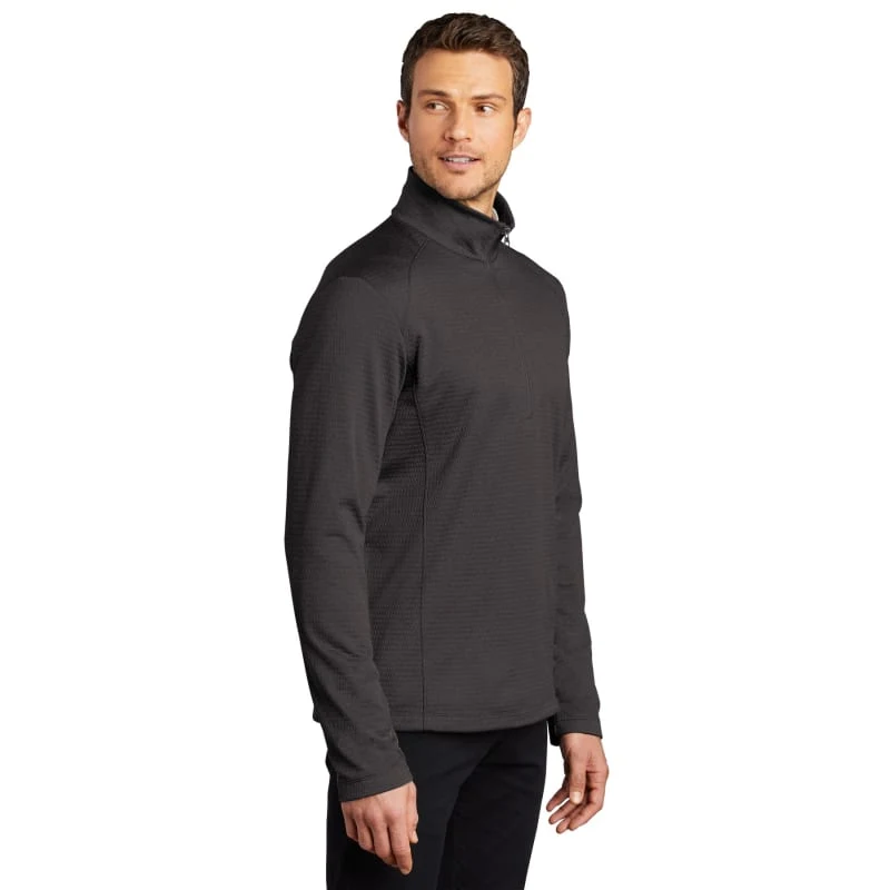Port Authority Diamond Heather Fleece 1/4-Zip Pullover 1