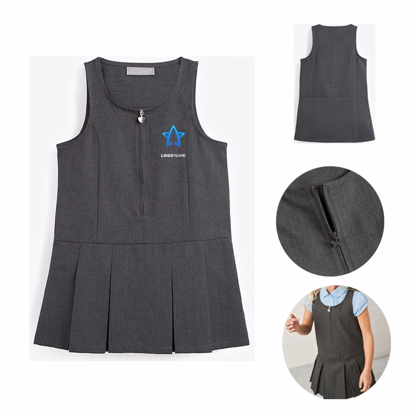 Custom Girl's Short Dress School Uniform