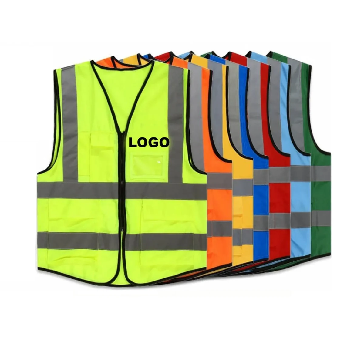 Reflective Safety Workwear Vest 1