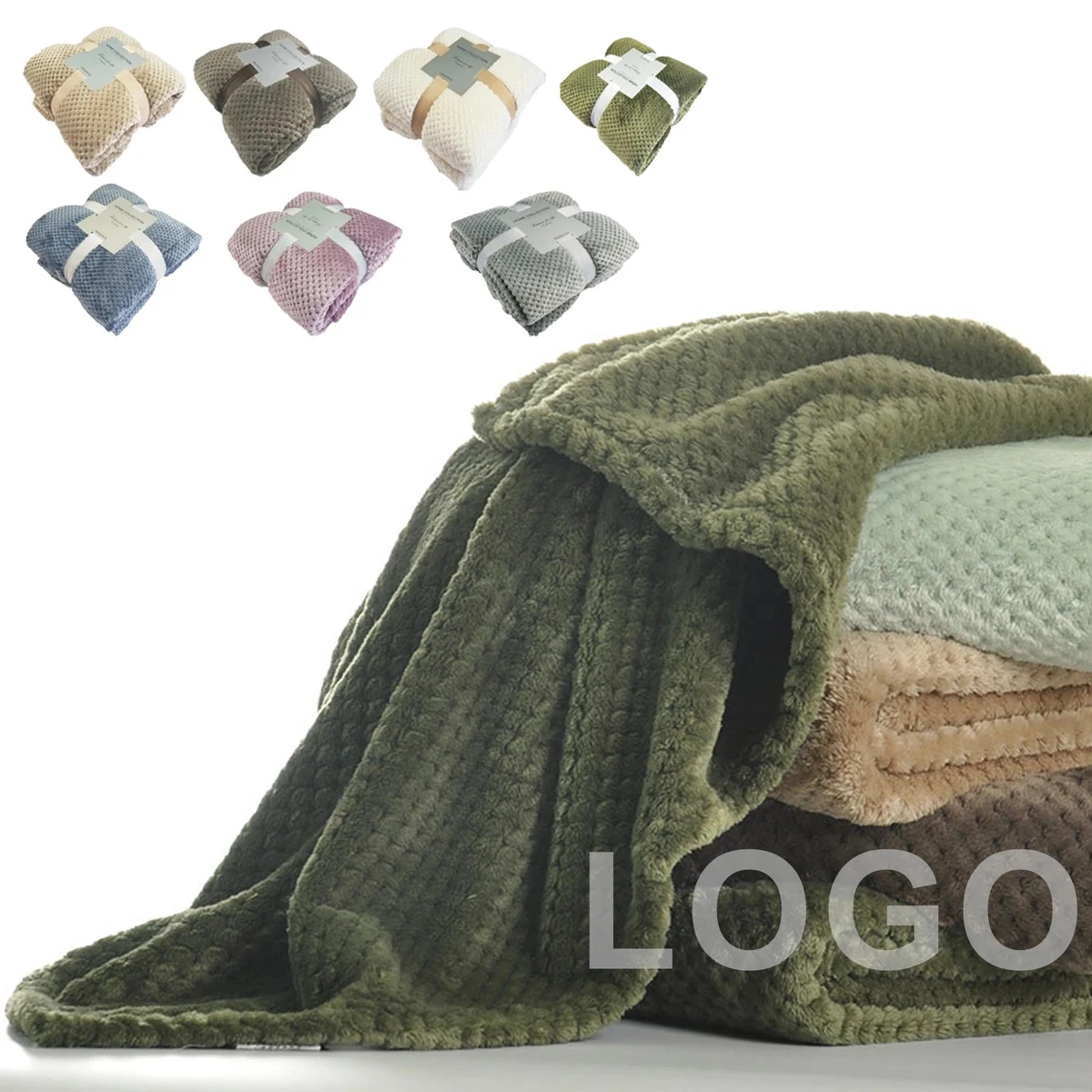 Picnic Plush Soft Throw Blanket 1