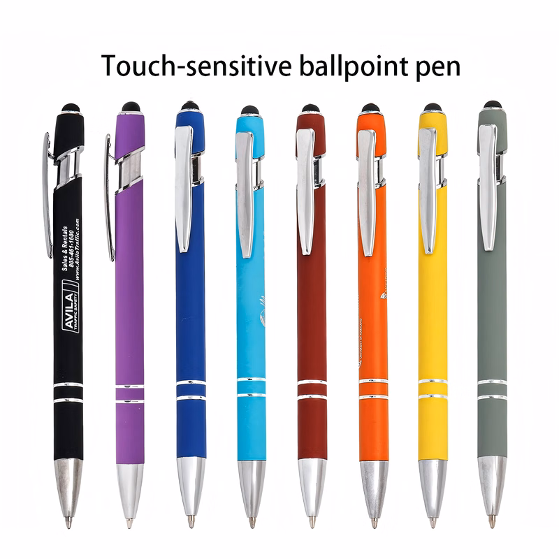 Touch-sensitive ballpoint pen