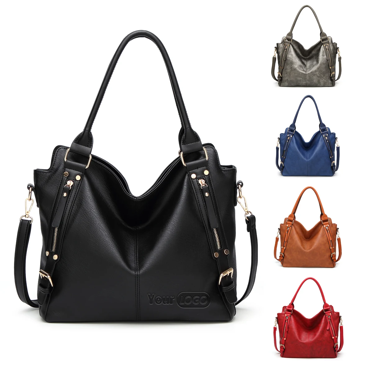 PU Shoulder Tote Bag for Women 1