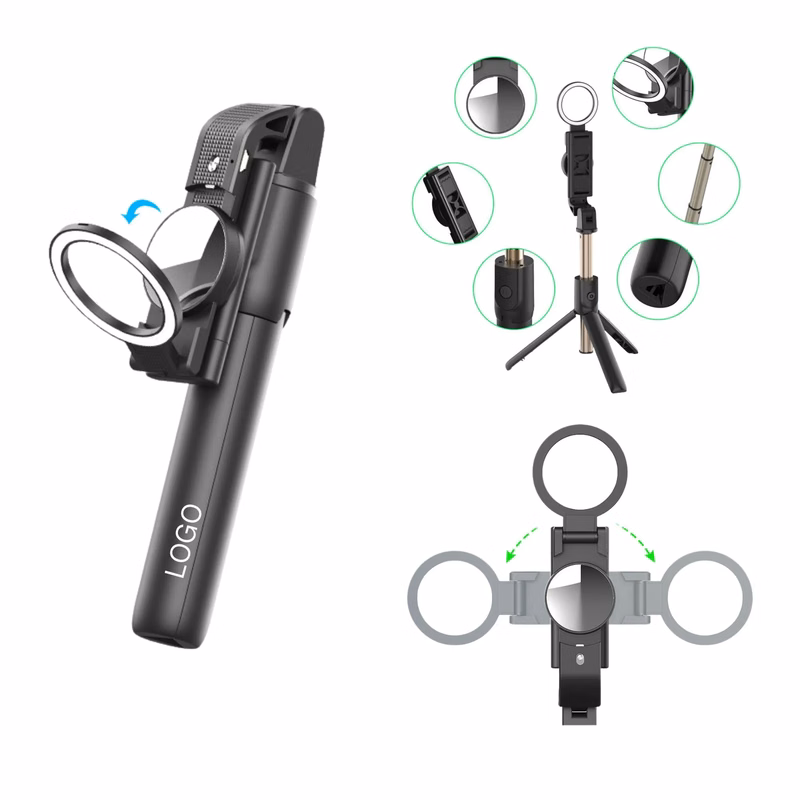 Bluetooth Selfie Stick Portable Integrated Tripod