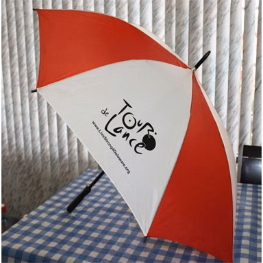 Golf Umbrella - White / Red