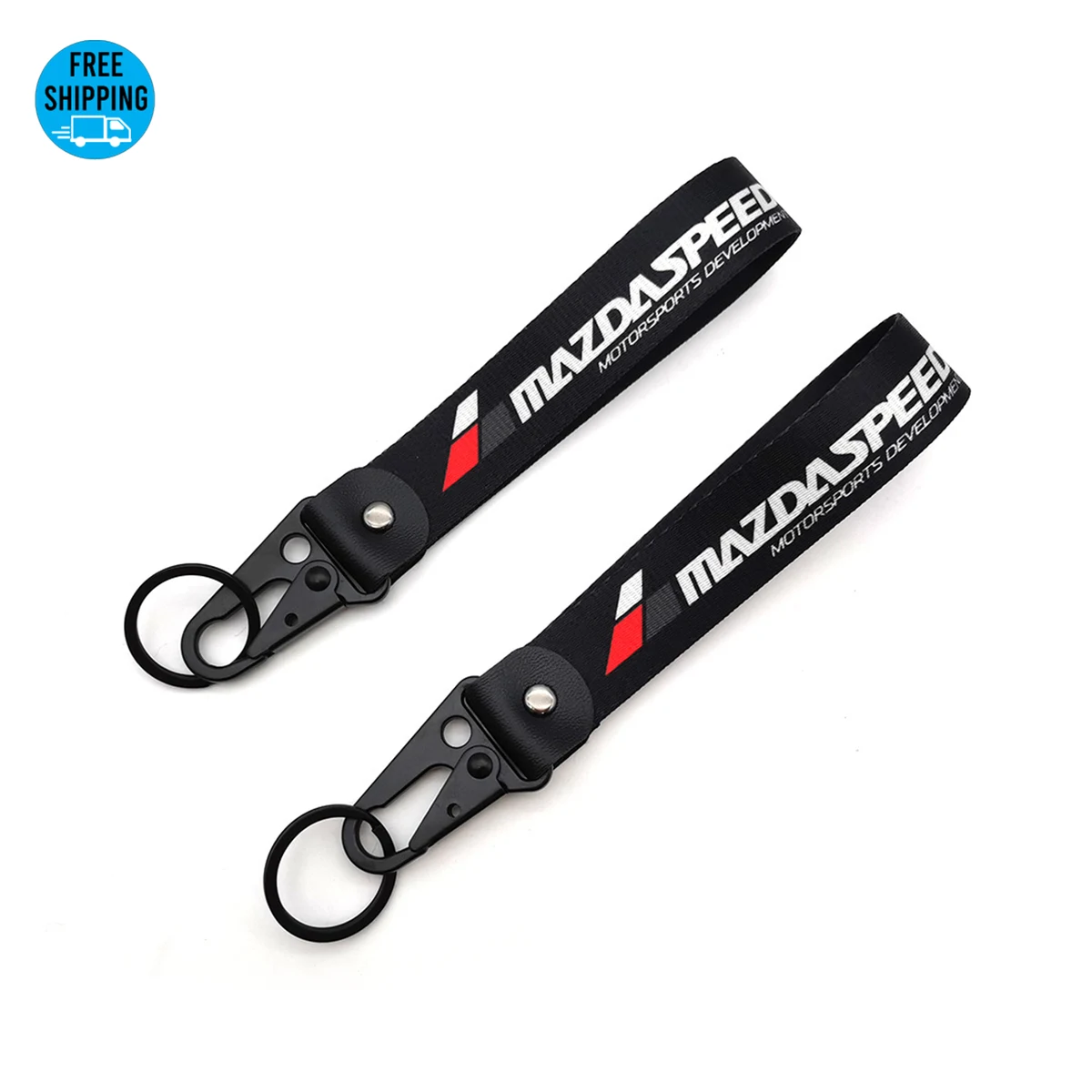 Motorcycle Key Chain Nylon Key Tag 1