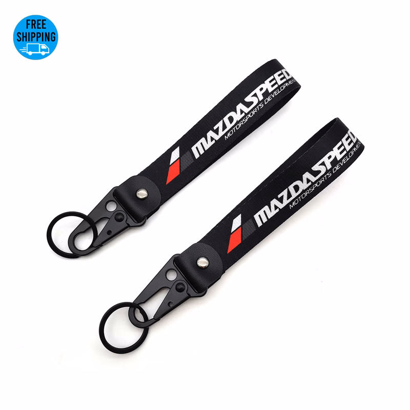 Motorcycle Key Chain Nylon Key Tag