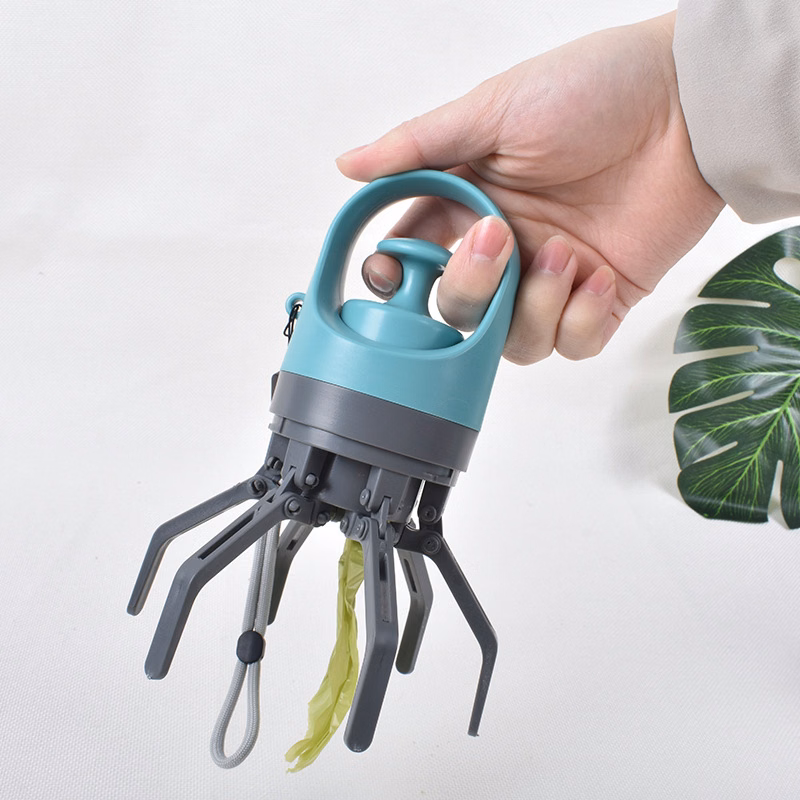Portable Six Claws Pet Poop Picker