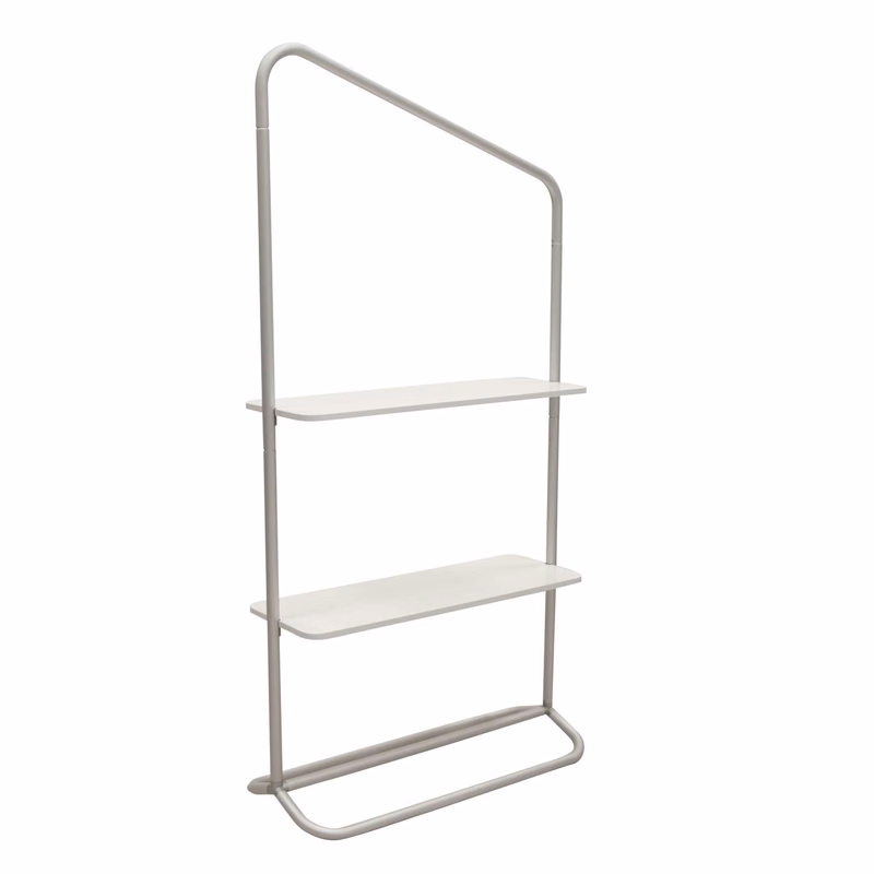 3' x 71" EuroFit™ Evolution Two-Shelf Incline Hardware