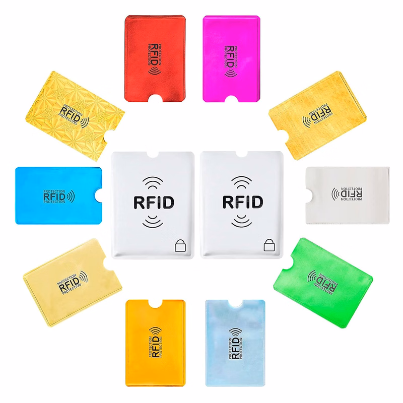 MOQ 500pcs RFID Blocking Sleeves