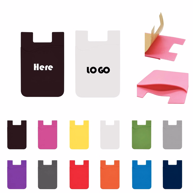Multi-Functional Silicone Mobile Phone Can Stick Card Sleeve