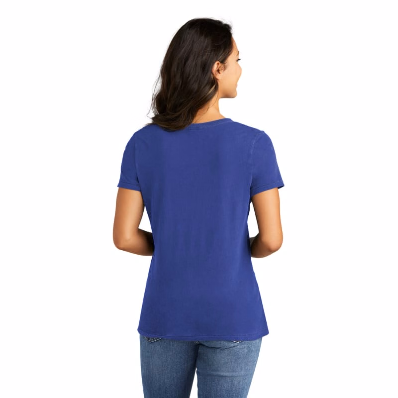 Port & Company Women's Beach Wash Garment-Dyed V-Neck Tee