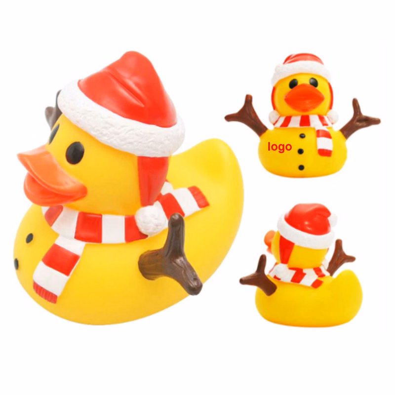 Snowman Rubber Duck