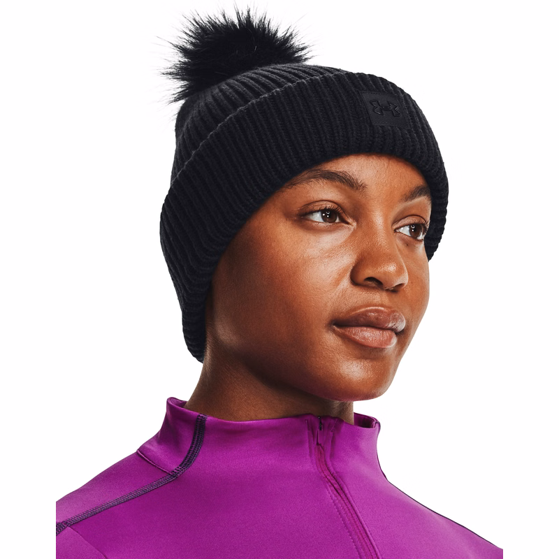 UA Halftime Ribbed Women's Pom Beanie