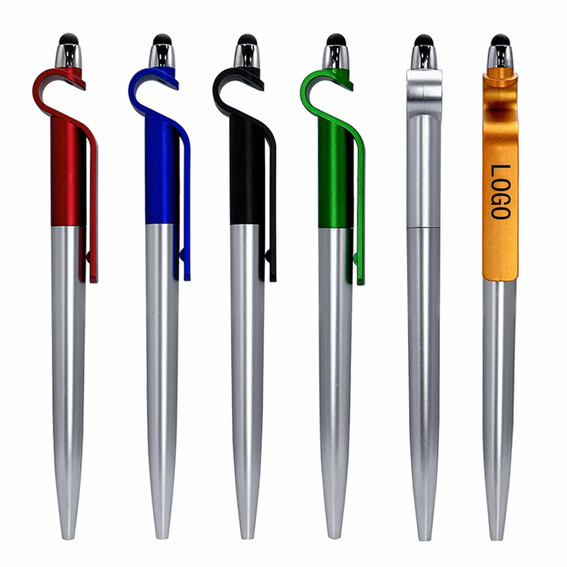 3-In-1 Phone Stand Stylus Ballpoint Pen