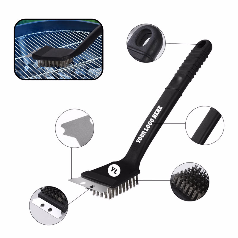 MOQ 20 PCS Grill Cleaning Brush
