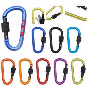 12KN D-Ring Locking Carabiner