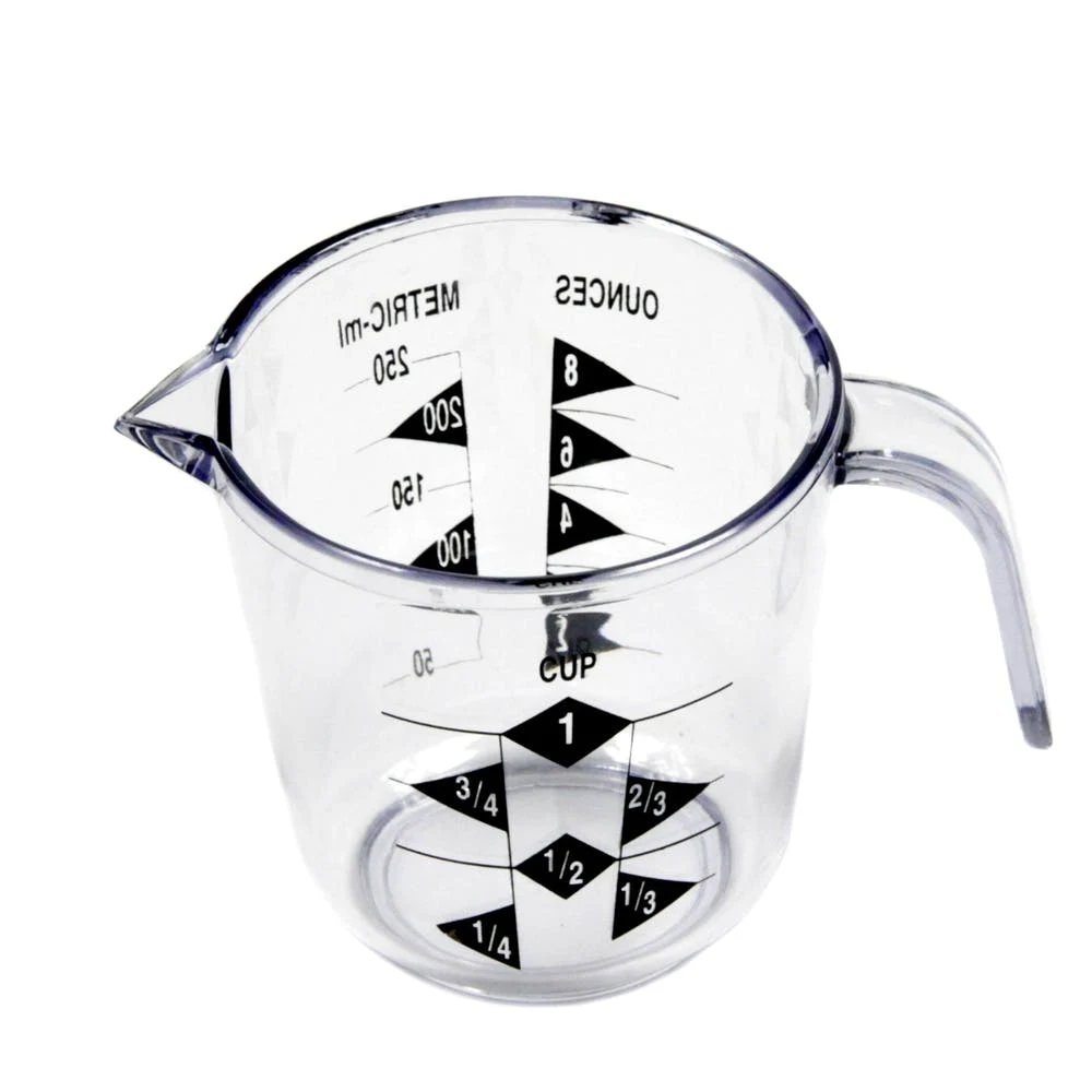 Measuring Cups - 1 Cup Clear Plastic 1
