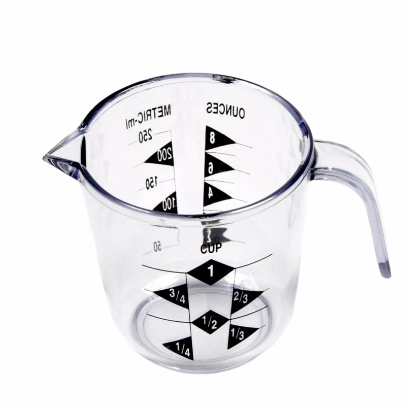 Measuring Cups - 1 Cup Clear Plastic