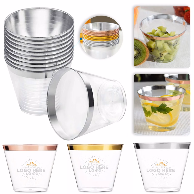 9 oz Disposable Clear Cups