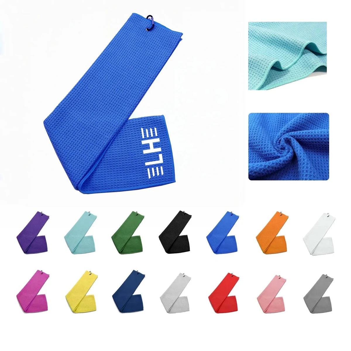 Ultra-Fine Microfiber Golf Towel with Clip 1
