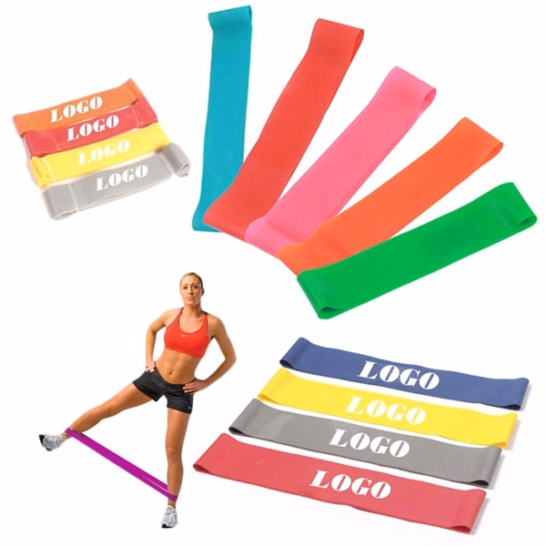 Yoga Silicone Rubber Resistance Exercise Bands
