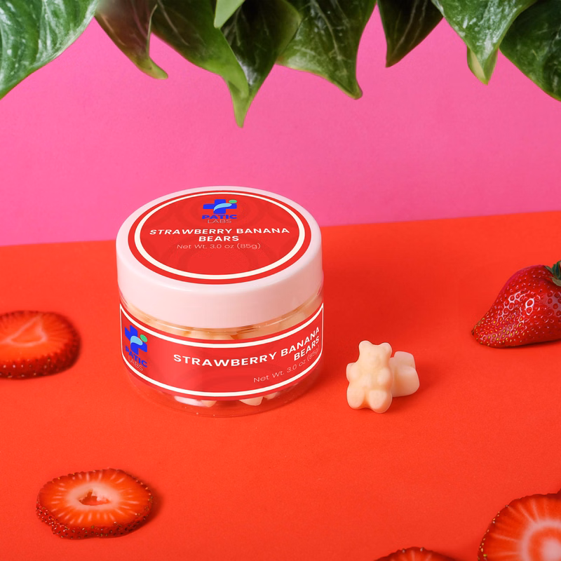 Strawberry Banana Bears: Small Jar