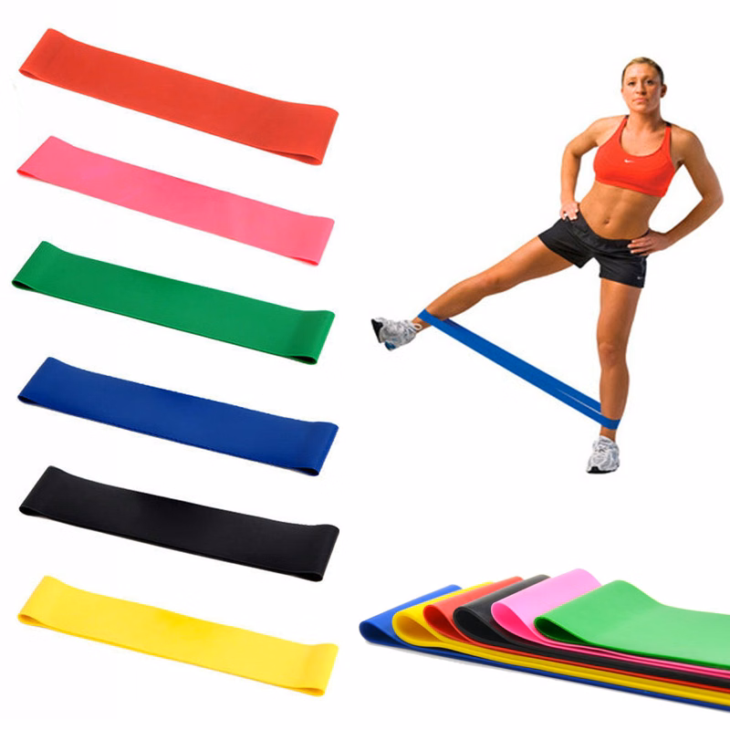 Working Out Resistance Exercise Bands