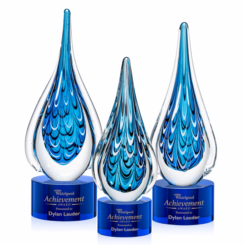 Worchester Award on Marvel Base - Blue