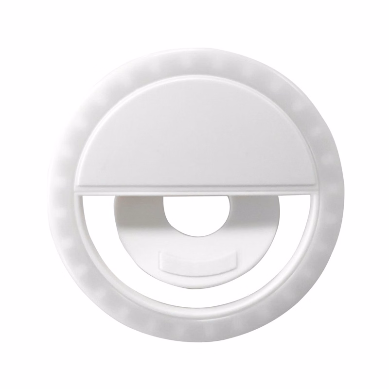 Bower Clip On LED Ring Light White