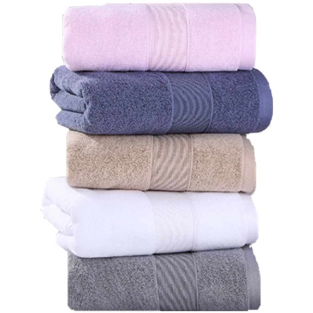 Jacquard Pattern Dobby Border Hand Towels 1