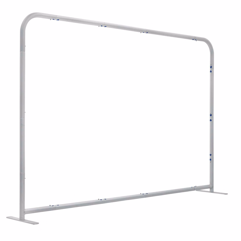 6'W x 4'H EuroFit™ Tabletop Straight Wall Hardware