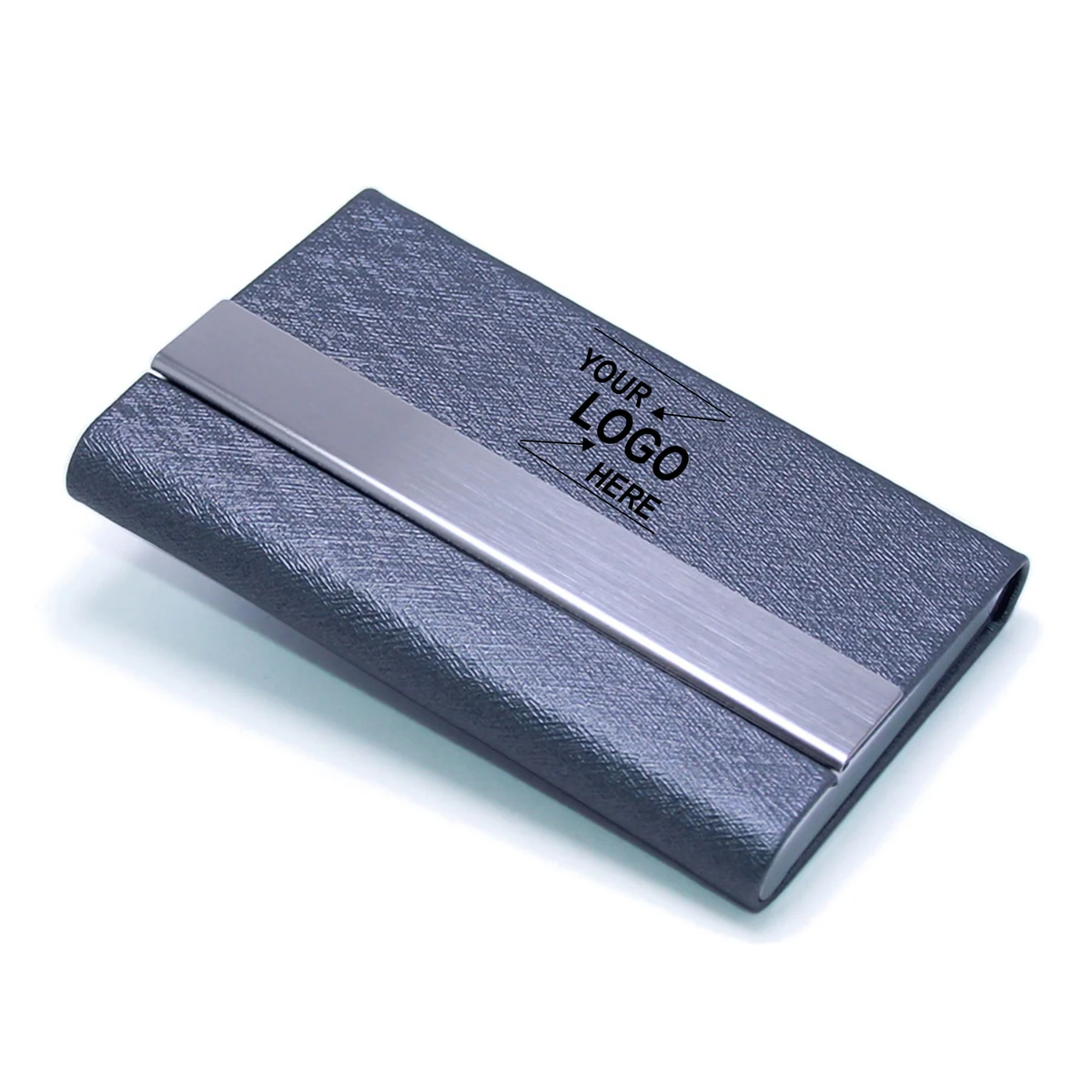 Slim Aluminum Business Card Case 1