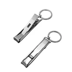 Thin Portable Nail Clipper With Nail File 1