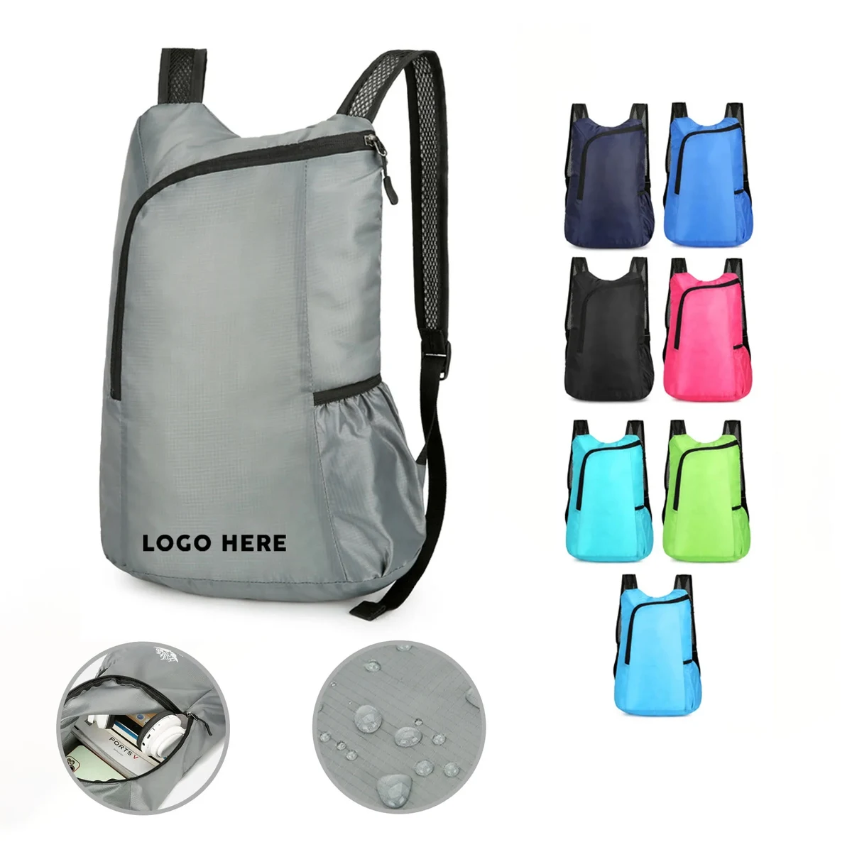 Foldable Waterproof Travel Backpack Bag 1