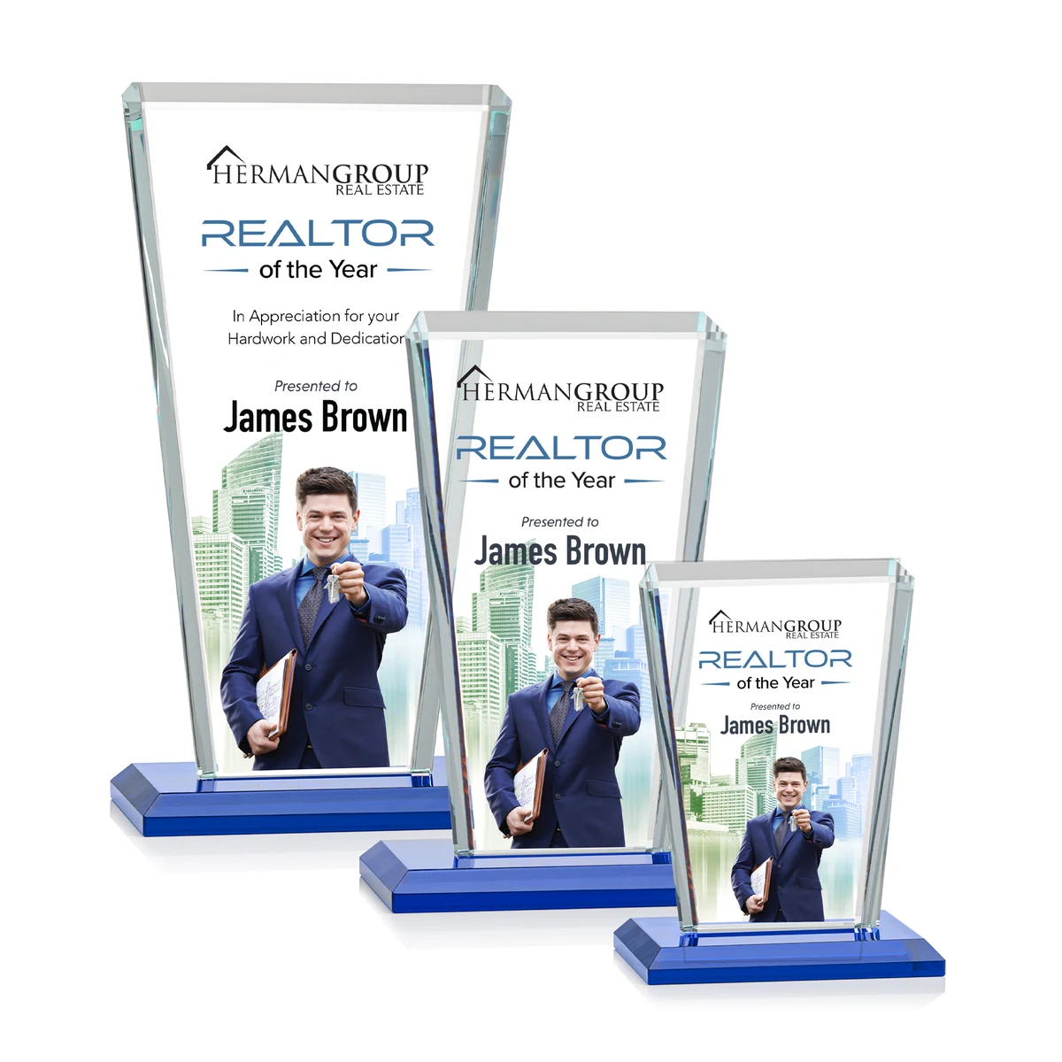 Chatham VividPrint™ Award - Blue 1