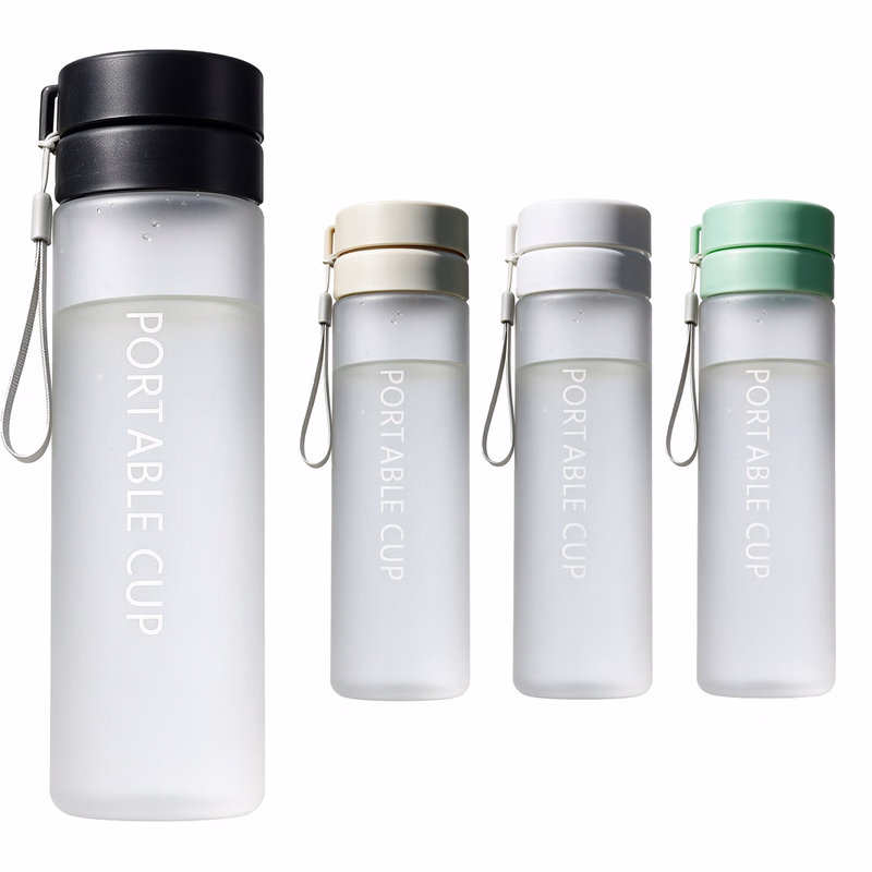 Matte Finish Portable Outdoor Sports Water Bottle