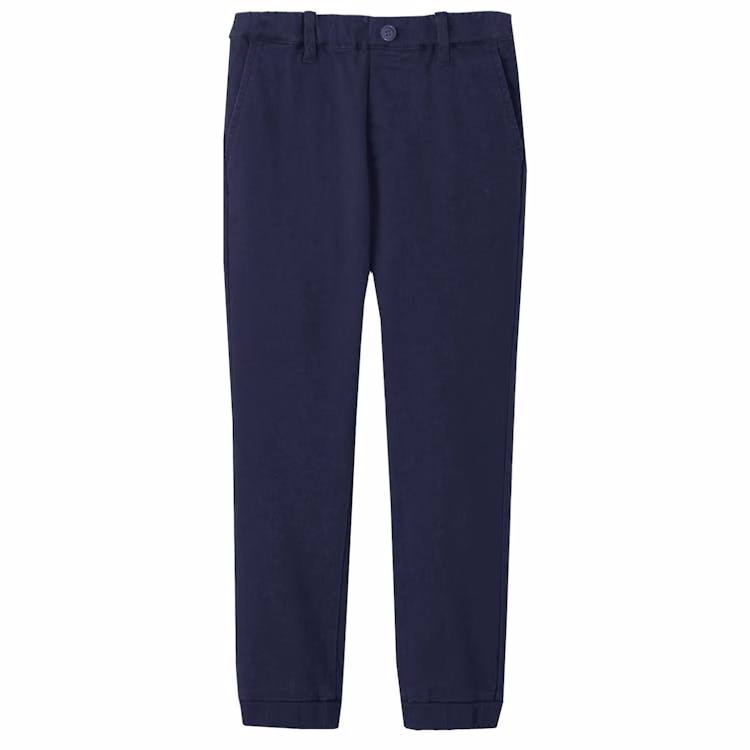 Boys' Strech Twill Joggers - Navy Size S-XL