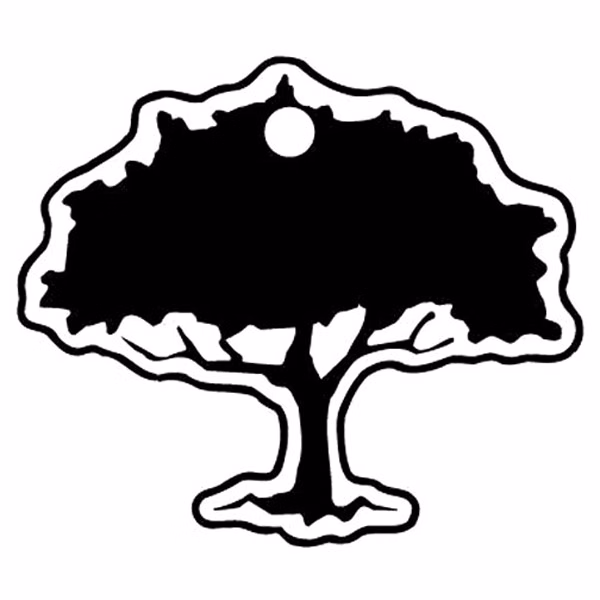 Tree 4 Key Tag - Spot Color