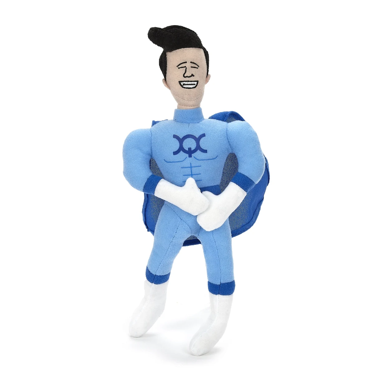 Custom Plush Toy - Blue Superhero 1