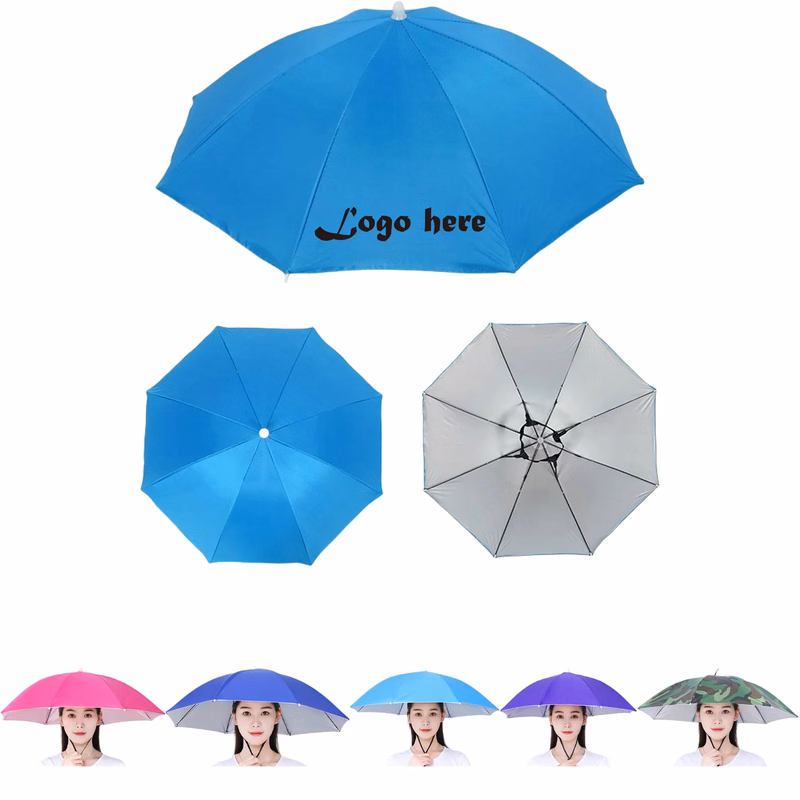 UV Umbrella Worn On The Head MOQ20