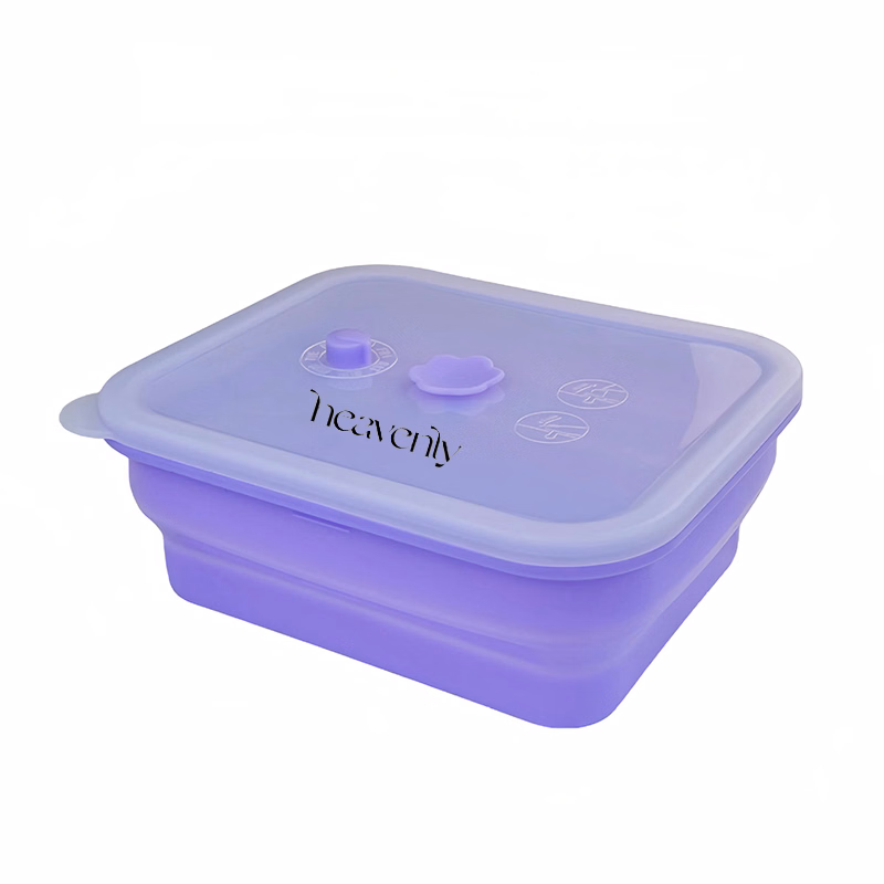 Silicone Foldable Lunch Box Container