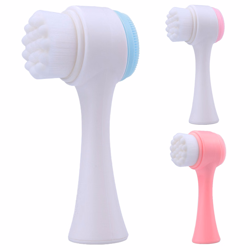 2 In 1 Manual Facial Cleansing Brush