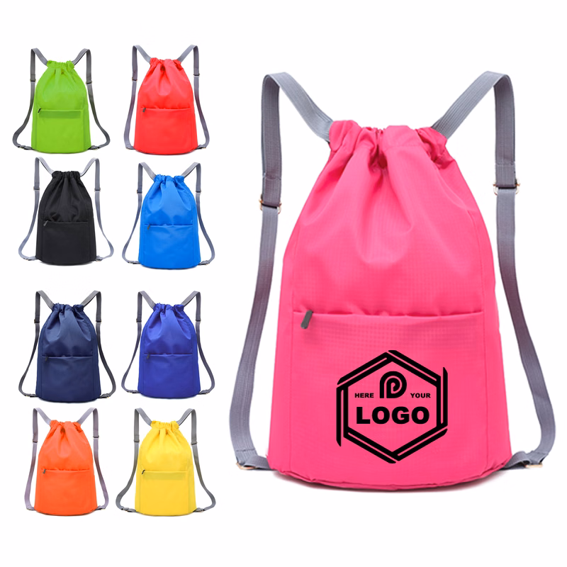 Water-Resistant Drawstring Bag