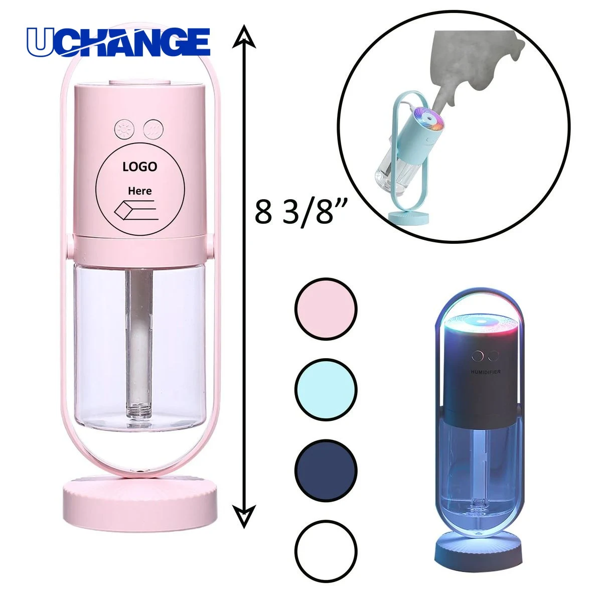 Projection Light USB Air Humidifier Device for Home 1