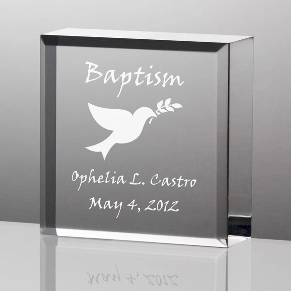 3d Laser Etched Crystal Paperweight 1
