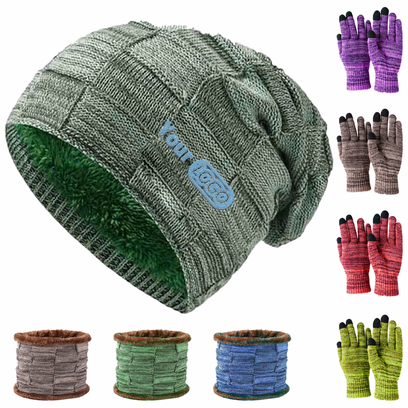 Polyester Winter Comfortable And Warm Knitted Urine Cap