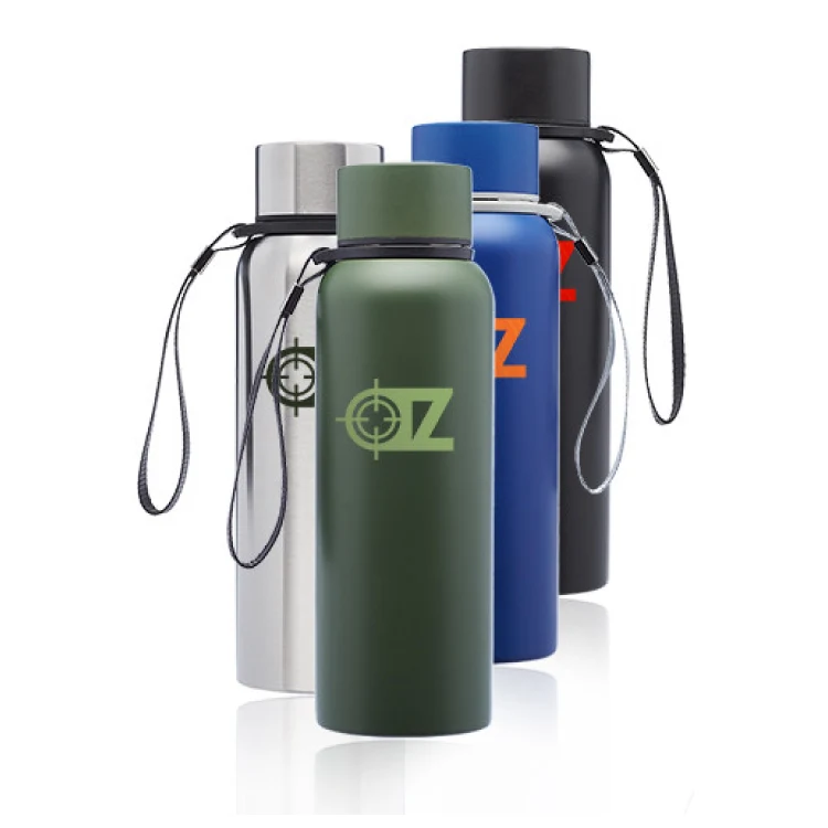 17 oz. Water Bottles with Strap, custom water bottle with logo imprint 1