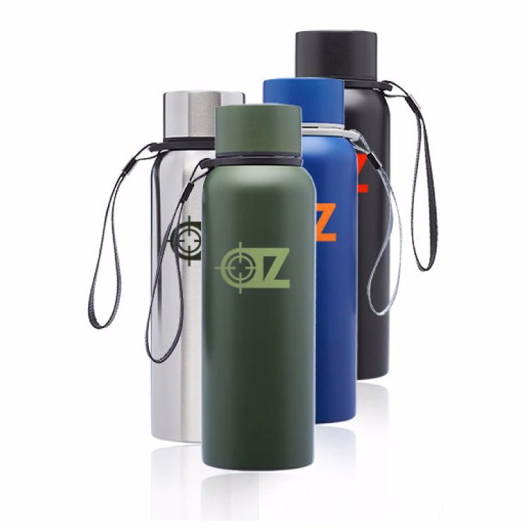 17 oz. Water Bottles with Strap